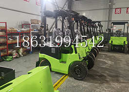 中寮乡电动叉车小型铲车电动叉车新型小型铲车2吨半电动叉车半电动多功能液压搬运车